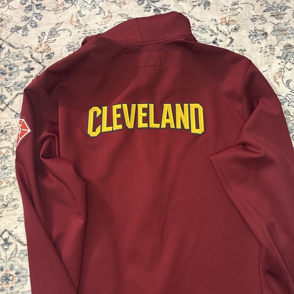 Nike NBA Cleveland Cavs  75th Anniversary Performance Full Zip Hoodie Size 3x - Picture 7 of 9